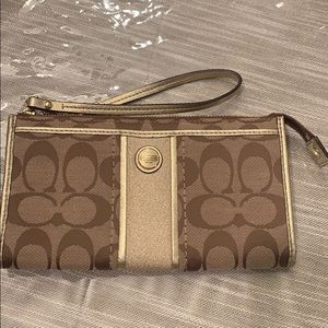 Coach wristlet